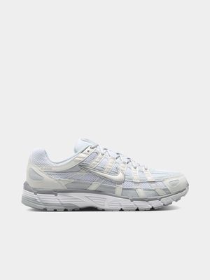 Nike Women's P-6000 White/Silver Sneaker