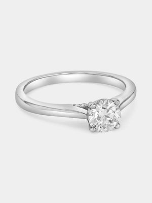 White Gold 0.7ct Lab Grown Diamond Solitaire Ring