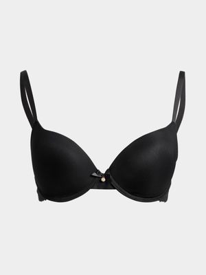 Jet Women's Black Shadow Stripe T-Shirt Bra