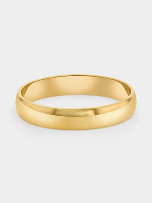 Yellow Gold Plain Wedding Band