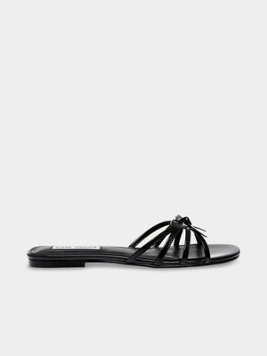 Women's  Steve Madden Black Zurich Sandals