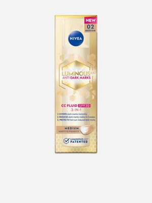 Nivea Luminous CC Radiant 3-In-1 SPF30 Medium Cream