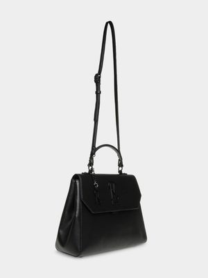 Women's Steve Madden Black Bzaya Top Handle Handbag