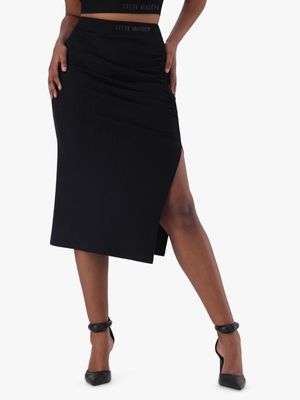 Women's Steve Madden Black Jasmine Tube Skirt