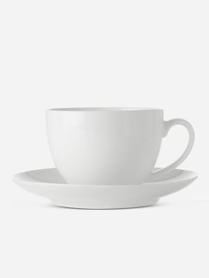 maxwell williams white basics coupe cup & saucer 280ml