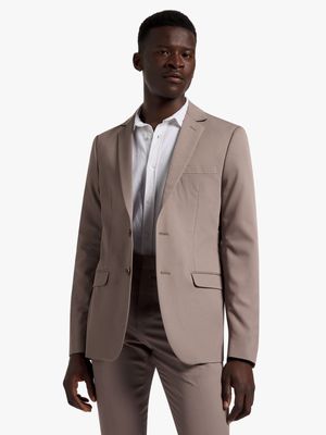 Men's Markham Slim Plain Nude Jacket