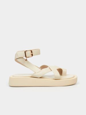 Women's Viabeach Cream Coconut 7 Sandals