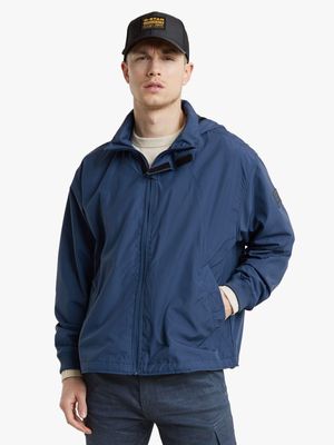 G-Star Men's Sporty Hooded Blue Jacket