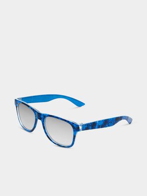 Boy's Blue Tropical Sunglasses