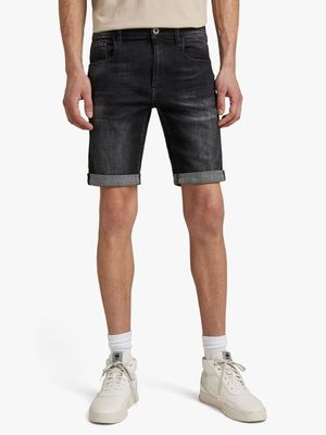 G-Star Men's Slim Short Elto Black Superstretch