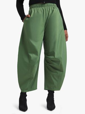 Women's Fatigue Taslon Darted Barrel Joggers