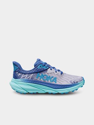 Women's Hoka Challenger ATR 7 Ether/Cosmos Trail Running Shoes