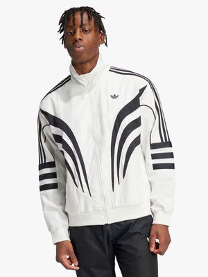 adidas Originals Men's Q3 Atlanta White Track Top