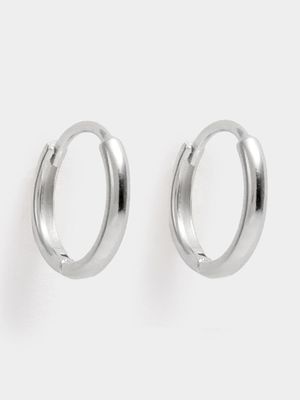 Sterling Silver 15mm Sleeper Earrings