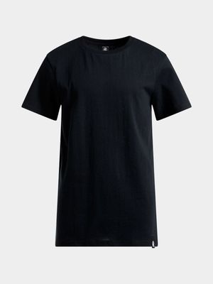 Jet Older Boys Black Essential T-Shirt