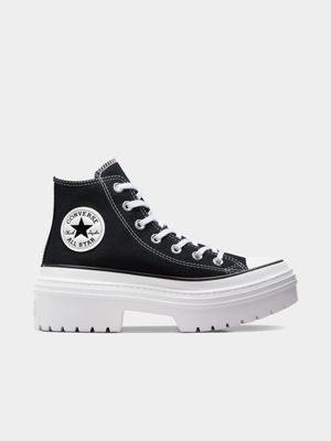 Converse Women's CTAS Lugged Heel Black/White Sneaker