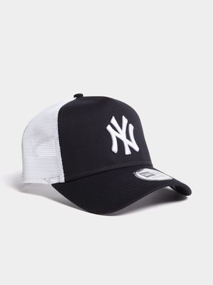 New Era Unisex Clean Trucker Navy/White Cap