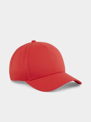 Puma Unisex Ferrari Red Baseball Cap