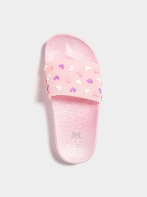 Jet Older Girls Pink Novelty Slides