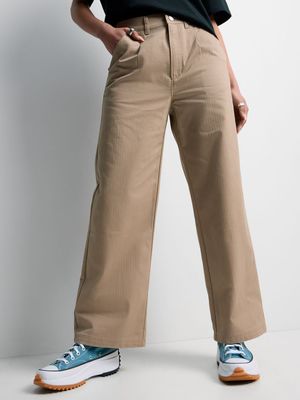 Converse Women's Jenna Vintage Tan Pants