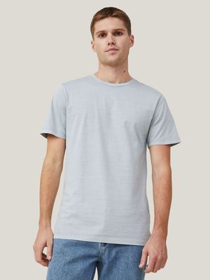 Men's Cotton On Blue Organic Regular Fit Crew T-Shirt