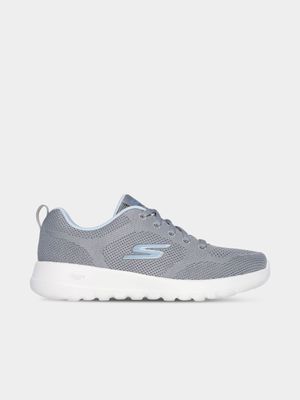 Women's Skechers Go Walk Joy Gray.Blue Running Shoes