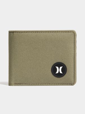 Men's Hurley Black Icon Bi-Fold Wallet