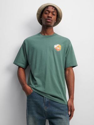 Vans Men's Cycle V Green T-shirt