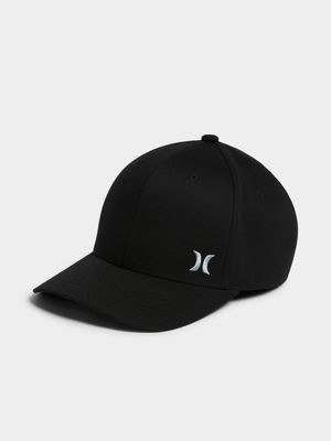 Men's Hurley Black Micro Icon Flex Hat