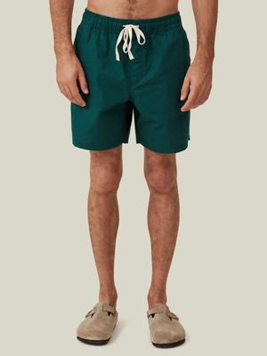 Men's Cotton On Green Easy Shorts