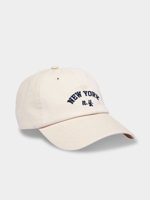 Women's Cotton On Cream Classic Dad Cap