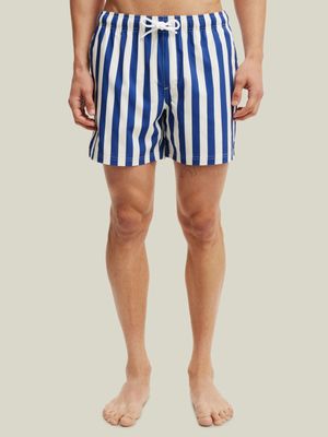 Men's Cotton On Blue Stretch Swim Shorts