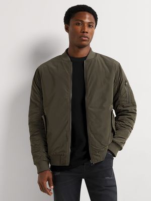 Men's Markham Reversible Nylon Fatigue Bomber Jacket