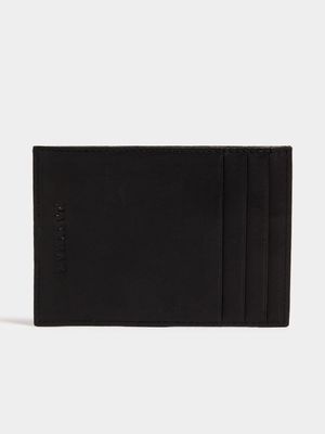 Men's Markham Leather Black Cardholder