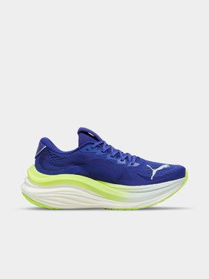 Mens Puma Magmax Nitro Blue/Green Running Shoes