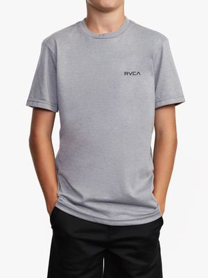 Men's RVCA Grey Small Essentials T-Shirt