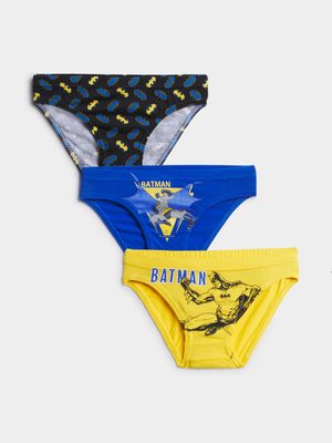 Jet Younger Boys Multicolour 3 Pack Briefs