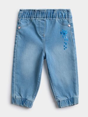 Jet Toddler Girl Light Wash Jeans