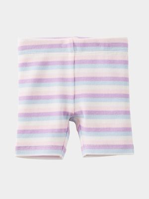 Cotton On Infant  Multi Rain Rib Bike Shorties