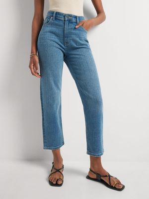 News Denim Straight Leg Jeans