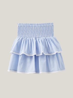 Cotton On Kids Girl Blue Kennedy Ruffle Skirt