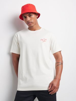 Men's Union-DNM Studio Ecru T-Shirt