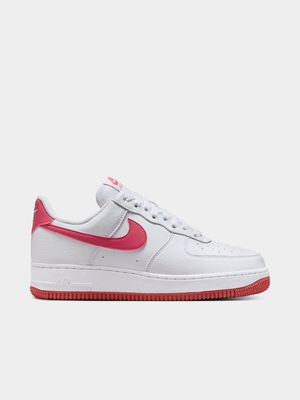 Nike Women's Air Force 1 White/Red Sneaker