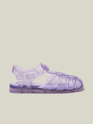 Cotton On Kids  Purple Elsie Jelly Sandals