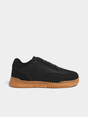 Jet Older Boys Black Sneakers