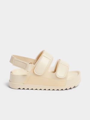 Jet Older Girls Nude Strappy Sandal