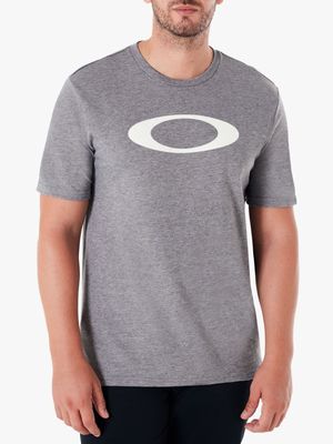 Men's Oakley Grey O-Bold Ellipse T-Shirt