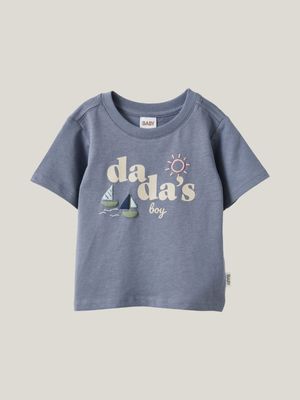 Cotton On Baby Blue Jamie Short Sleeve T-shirt