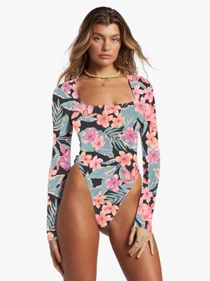 Women's Billabong Multi Nights in Paradise Bodysuit