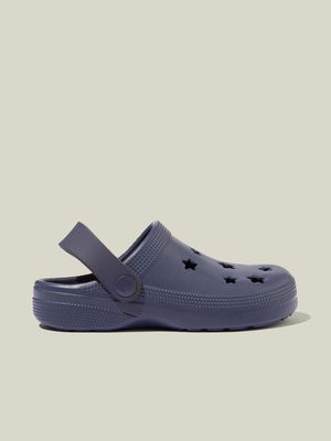 Cotton On Kids Navy Beach Clog Sandals